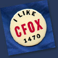 I Like CFOX 1470 Button