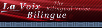 La voix bilingue